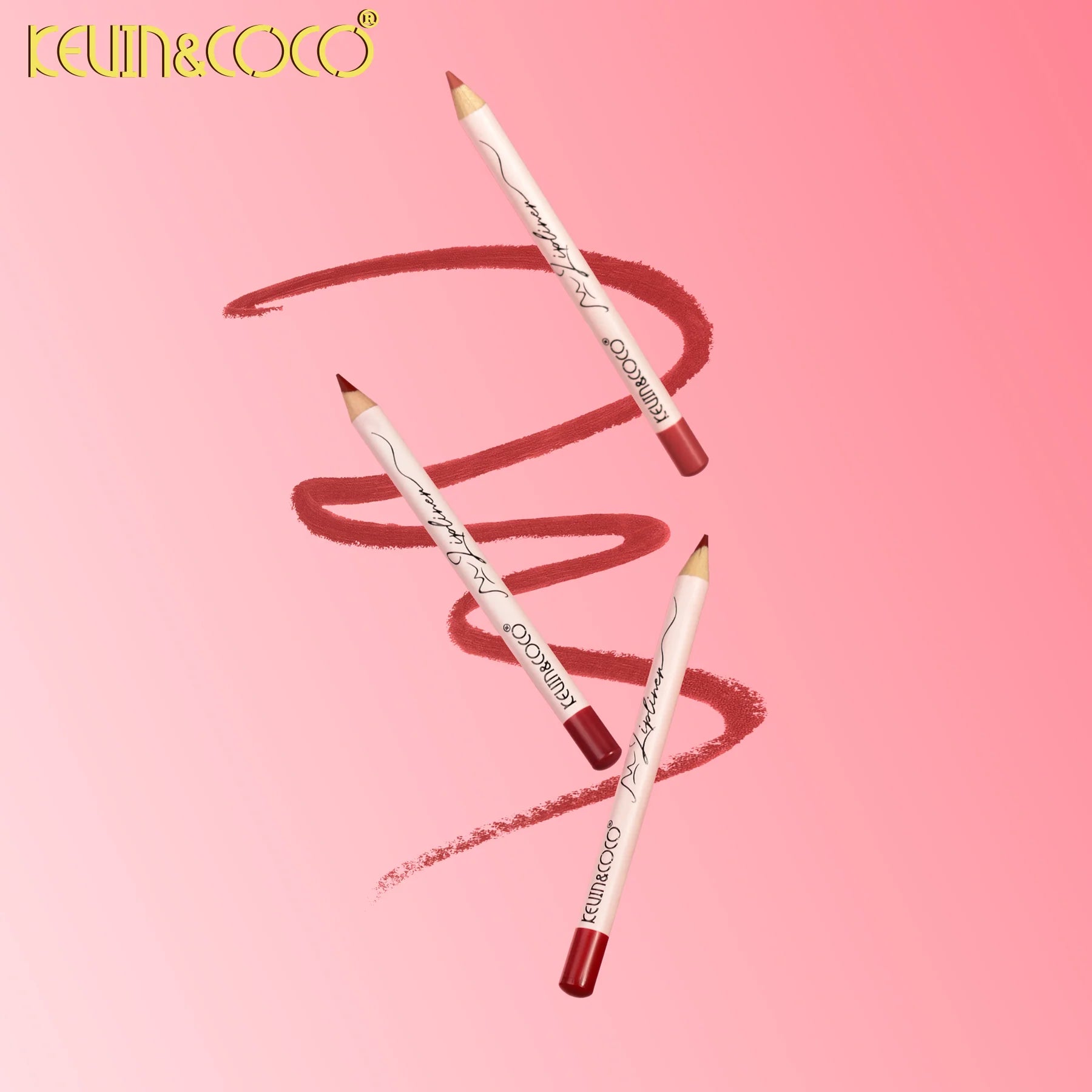 KEVIN&COCO 12-Pack Lip Liner Set