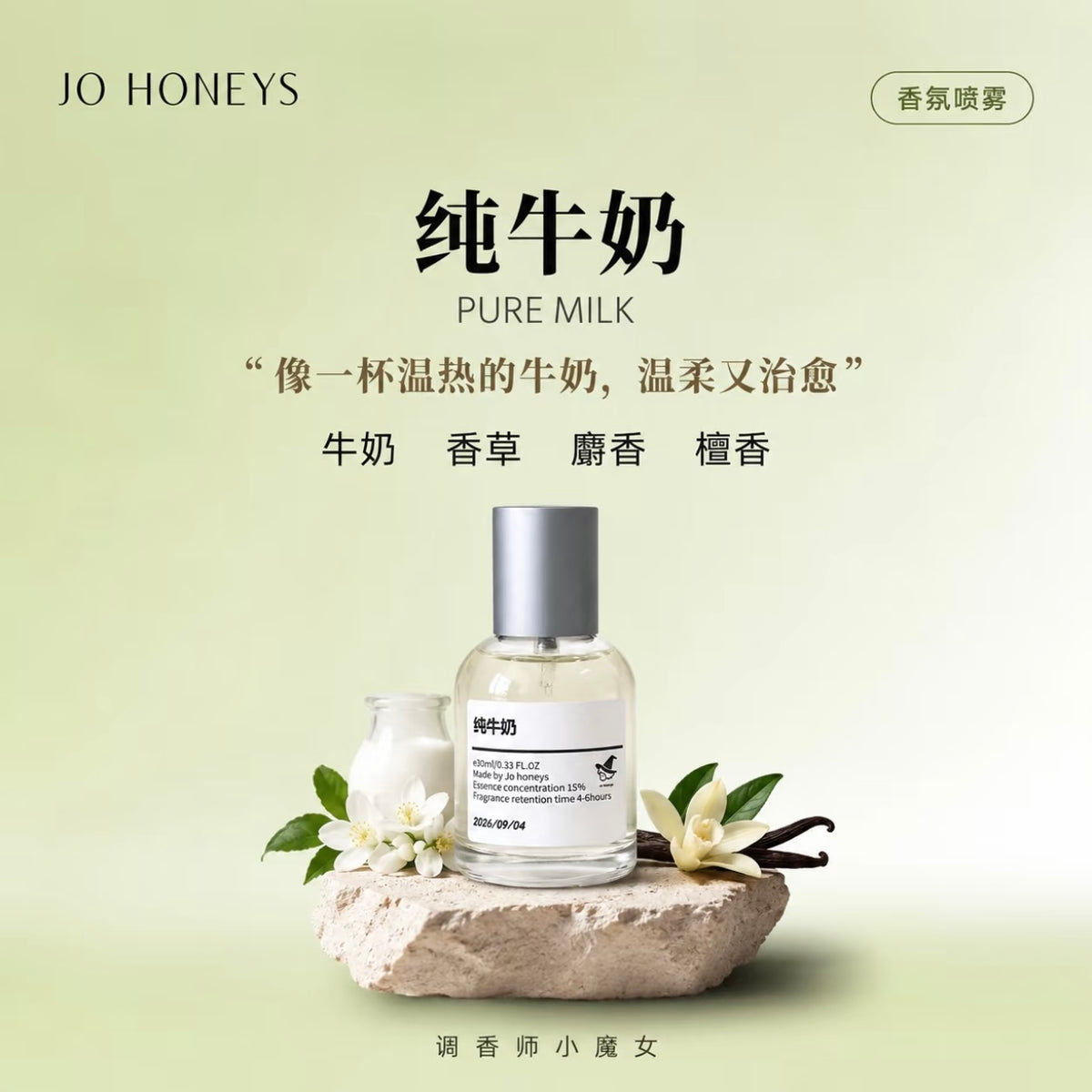 Jo Honeys Pure Milk EDP 15ml