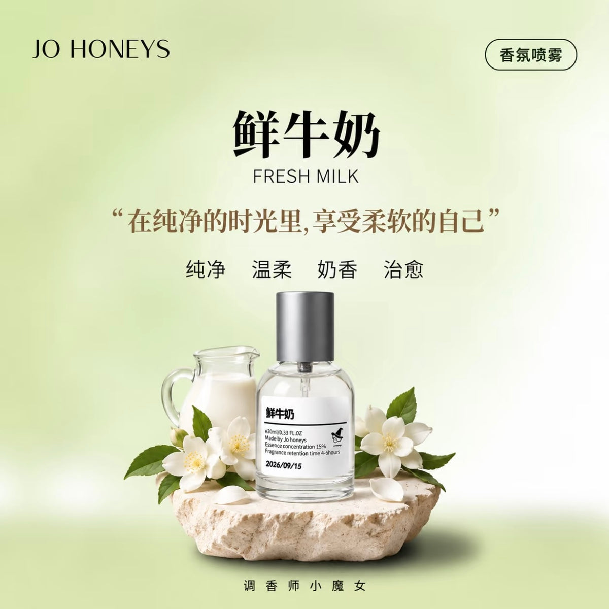 Jo Honeys Fresh Milk EDP 15ml