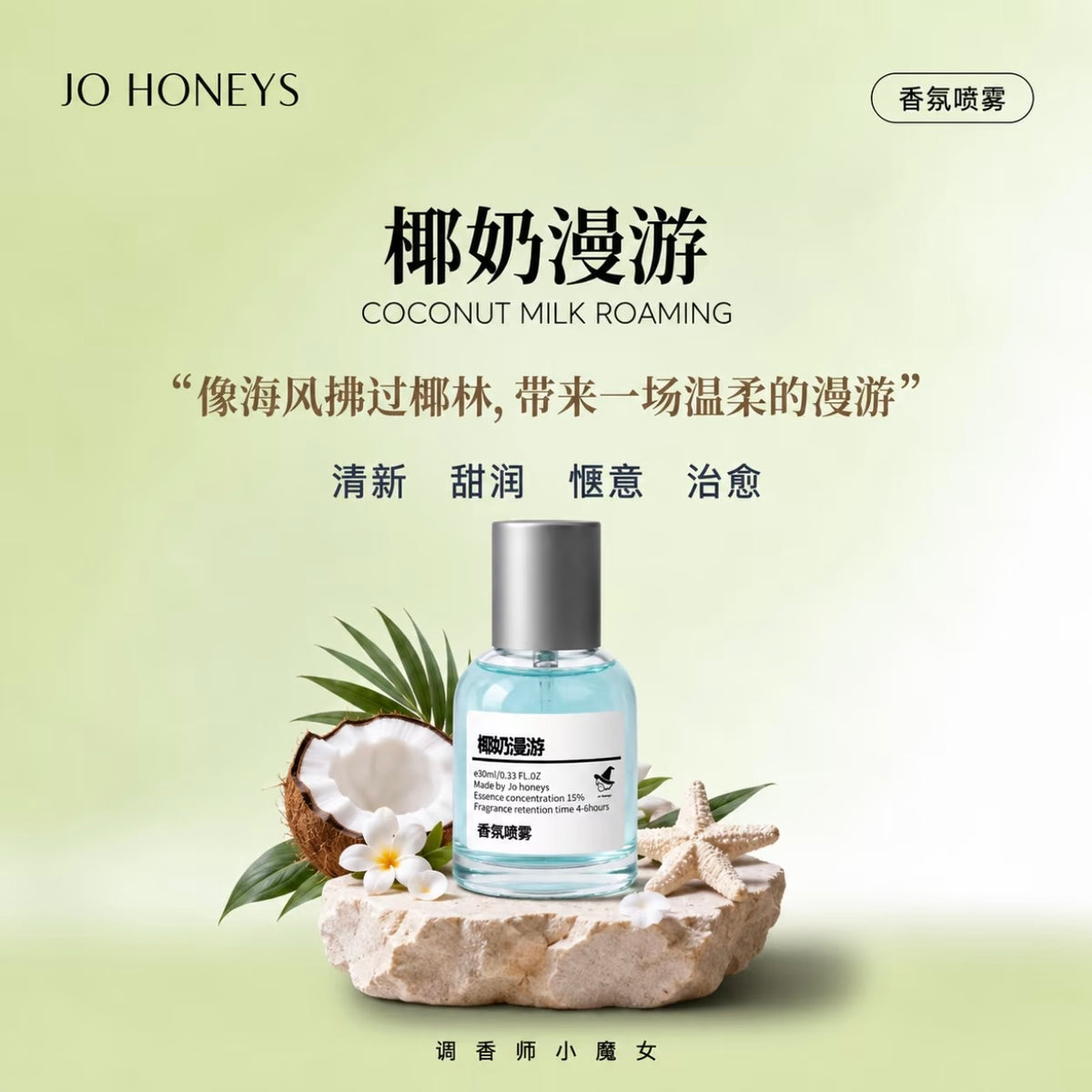 Jo Honeys Coconut Milk Roaming EDP 15ml